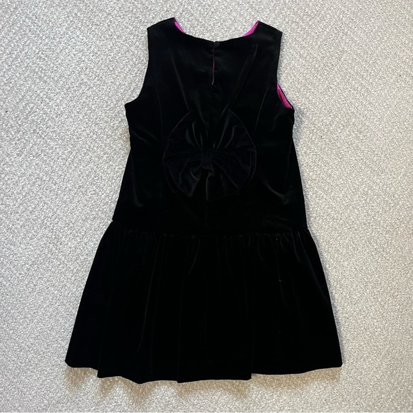 NWT Milly Velvet Bow Dress - Picture 6 of 12